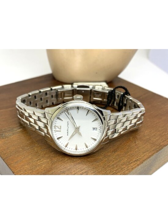 Hamilton Women\'s Watch H42211155 Jazzmaster Swiss Quartz Silver Steel 30mm main image 11